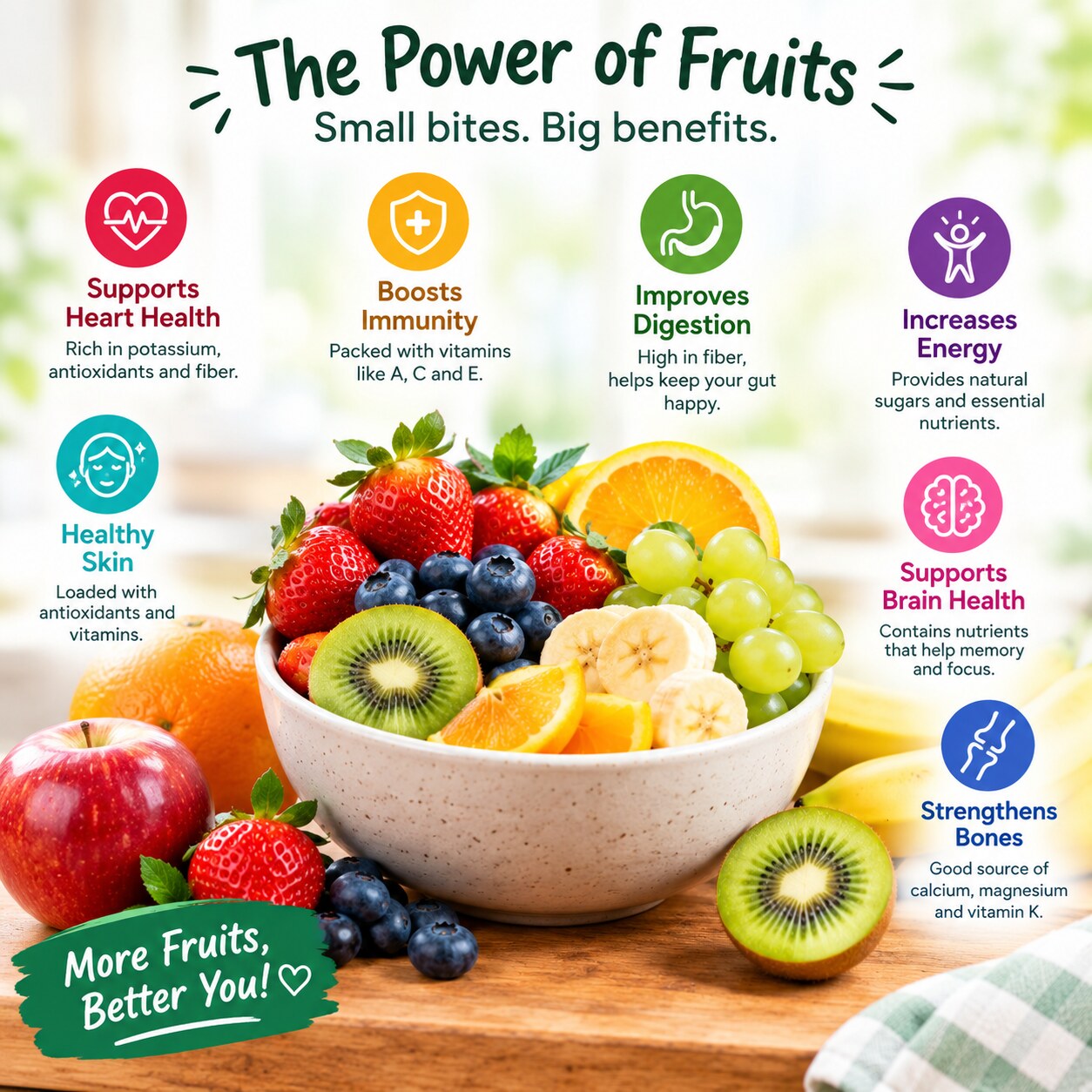 The power of fruits — small bites, big benefits
